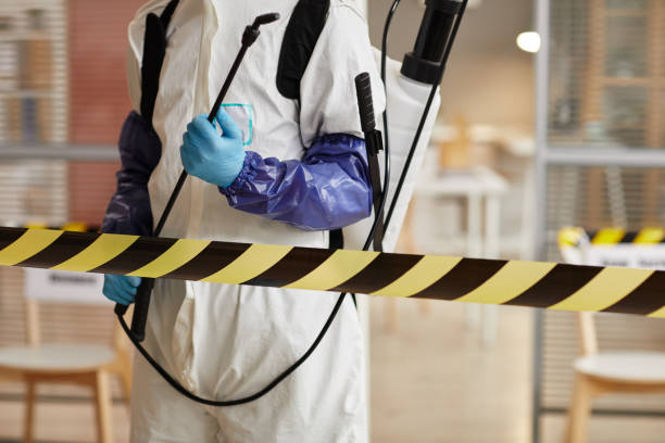 Professional Blood Cleanup technician working in Clayton, NJ